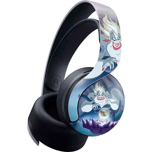 Disney Villains Ursula Ariel and Flounder PlayStation PS5 Skins